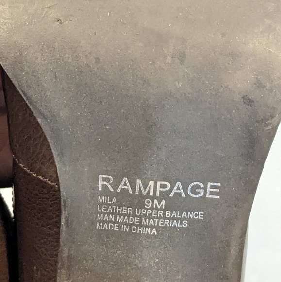 Rampage leather knee high boots - Picture 12 of 16